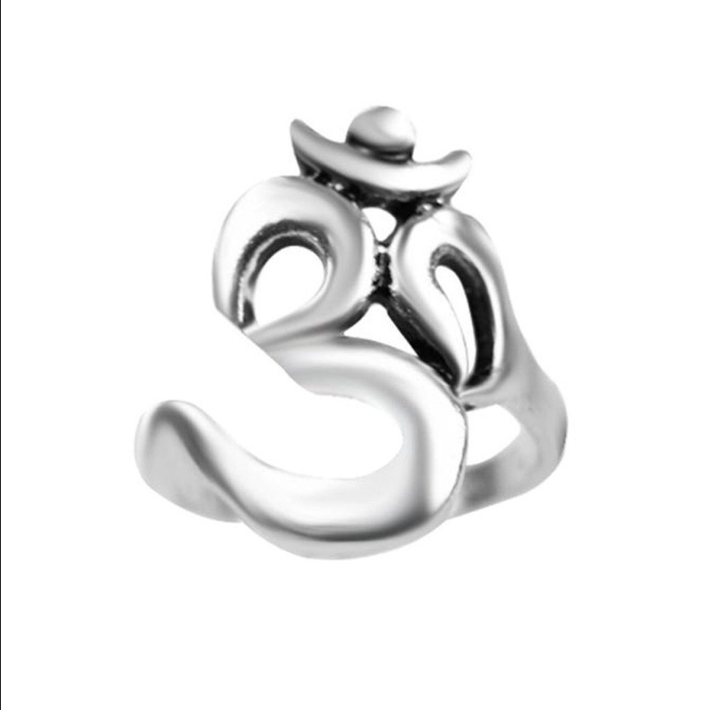 Set of 8 alloy rings adjustable - elephants - Picture 3 of 4