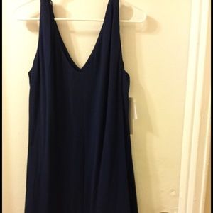 Navy blue dress