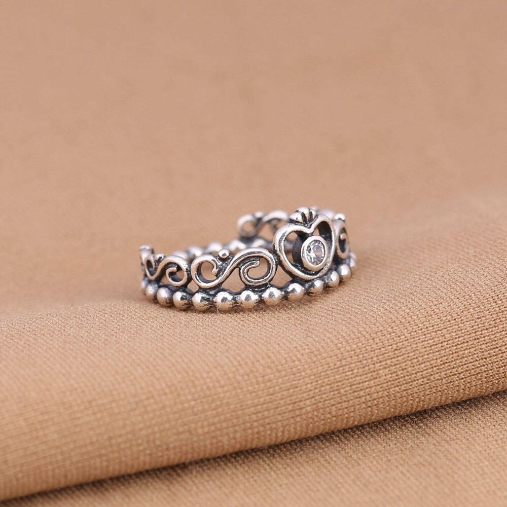 Authentic!!! Pandora silver princess ring