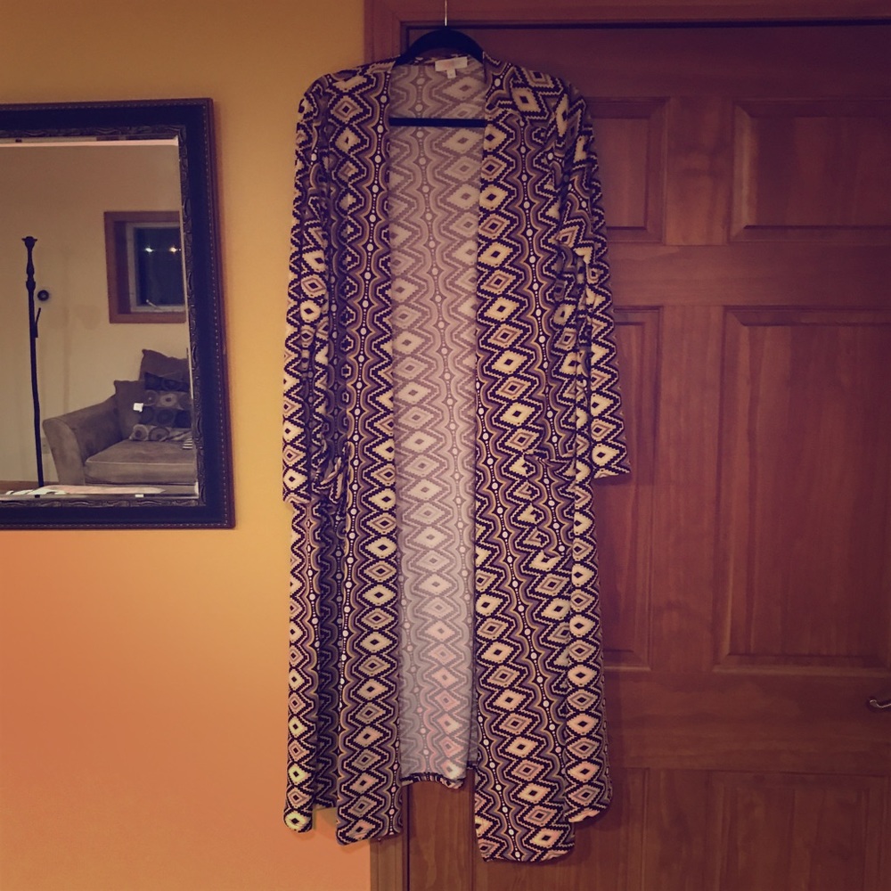 Lularoe PRINTED Sarah Size Large