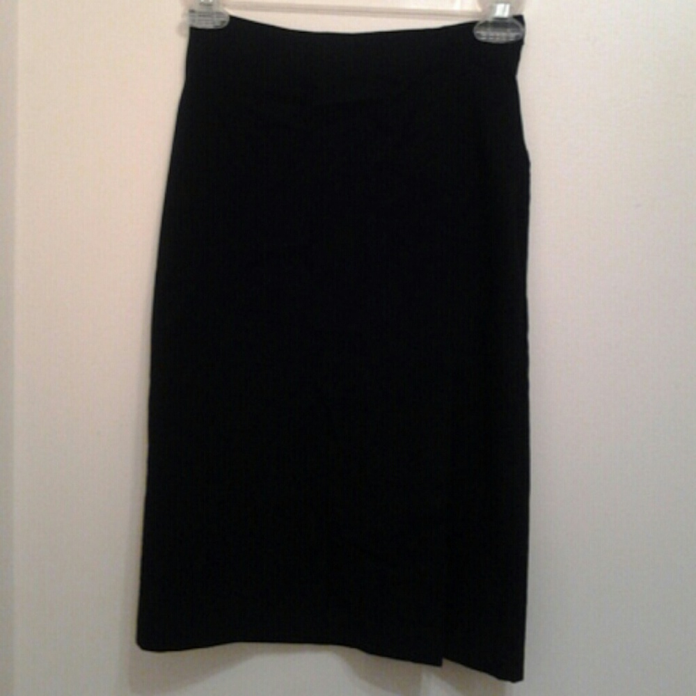 Vintage Black bodycon pencil skirt