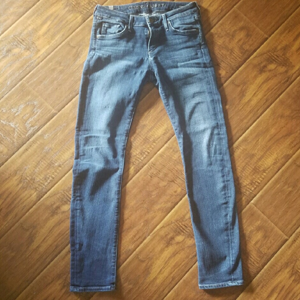 Citizens Arielle Mid Rise Skinny Jeans