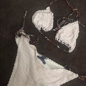 Kendall and Kylie crochet bathing suit