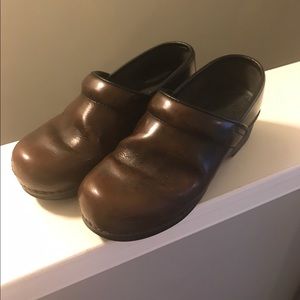 Brown Woman's Dansko