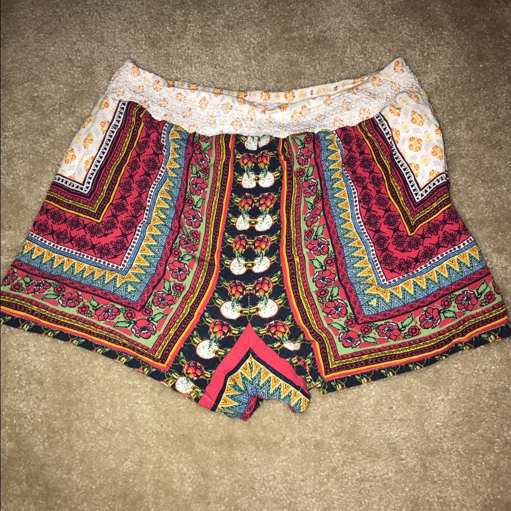 Francesca's Fabric Shorts