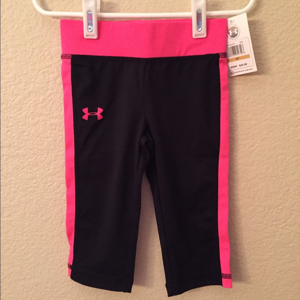 NWT || Under Armour Toddler Girl's Capri's