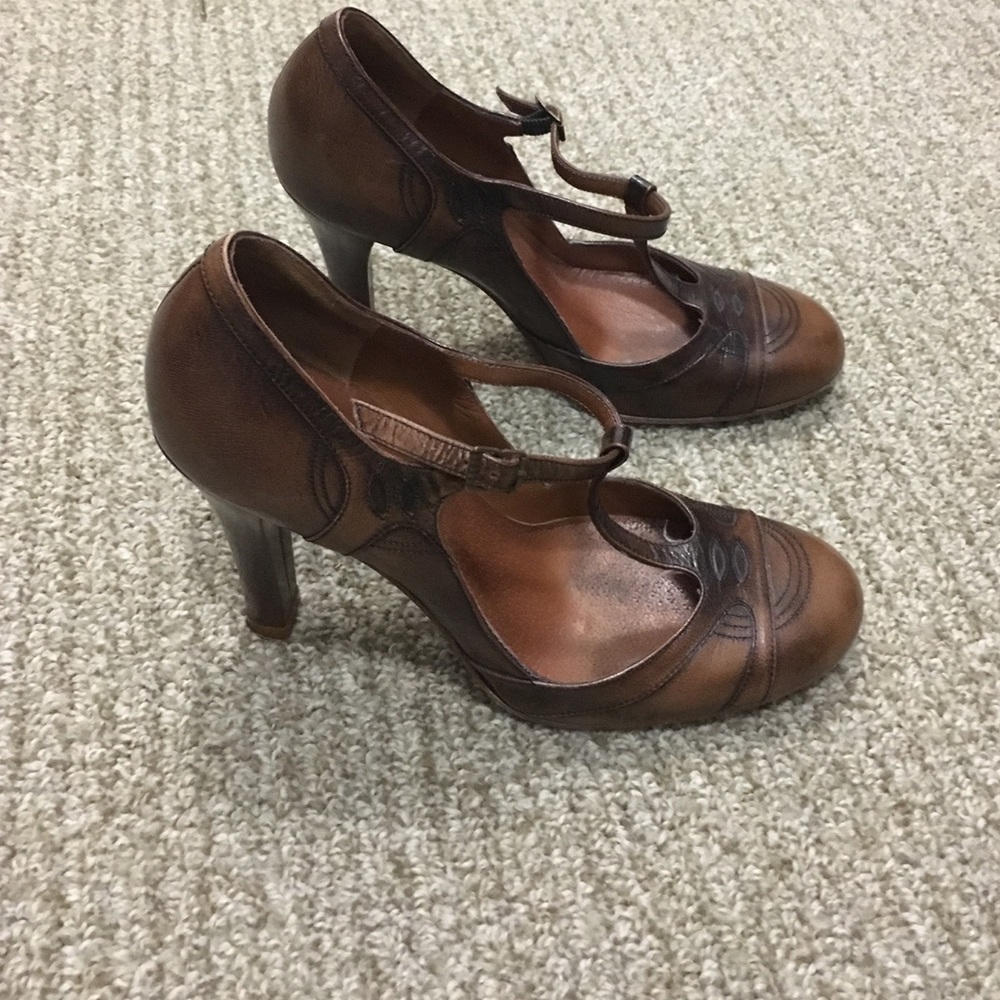 Brown heels