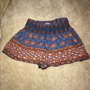 Fabric shorts