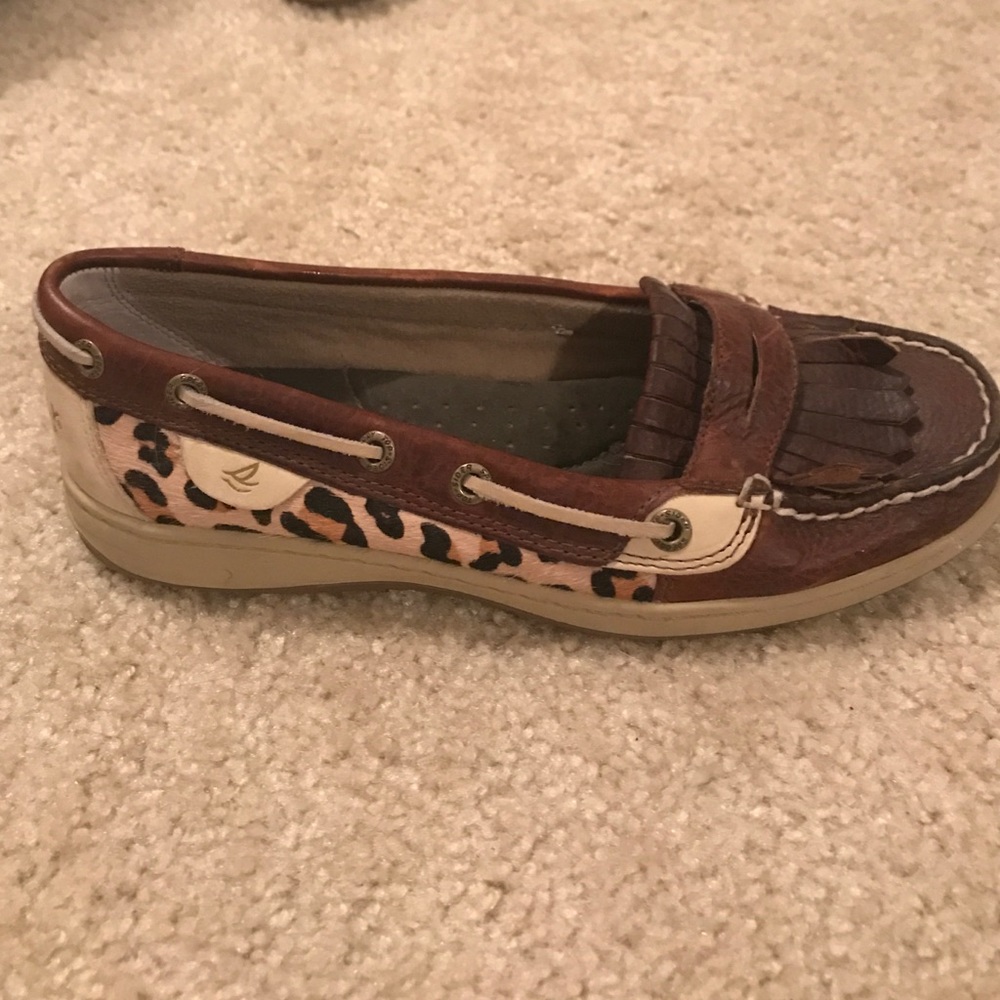 Sperry Top-Sider Pearlfish Leopard Pony Hair shoe