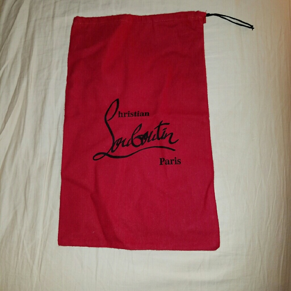 NEW UNUSED CHRISTIAN LOUBOUTIN DUST BAG