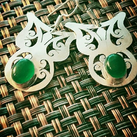 Jewelry - Chaldenocey green, earrings @