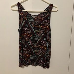 Tribal Patterned Tank Top