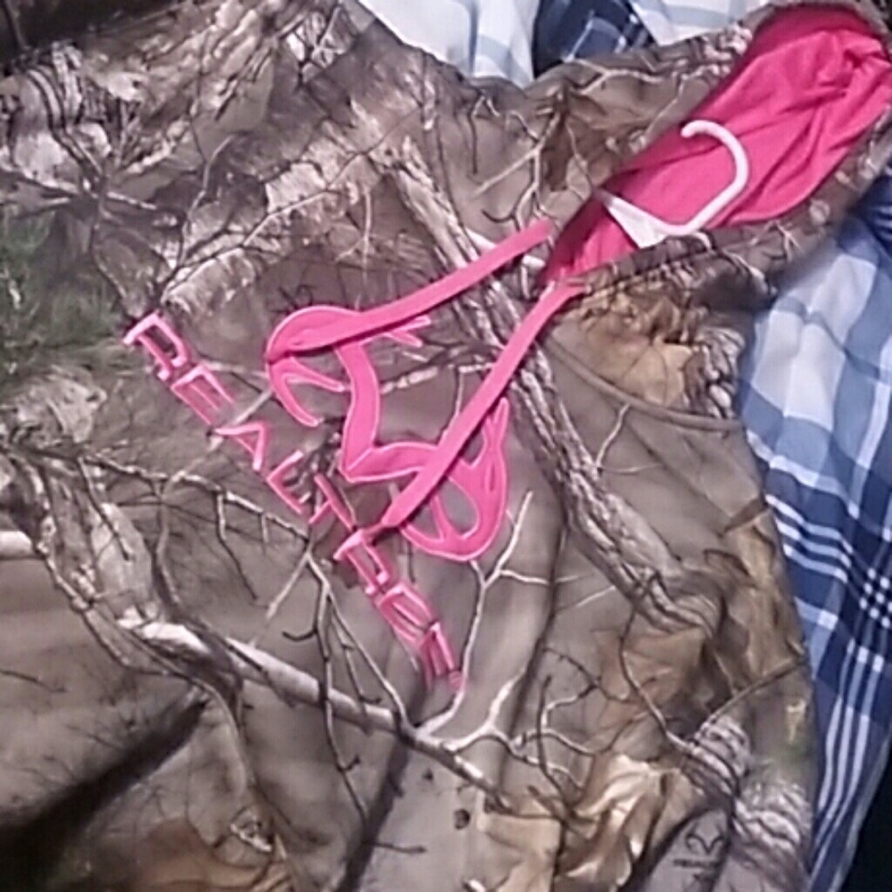 Realtree hoodie camo/pink