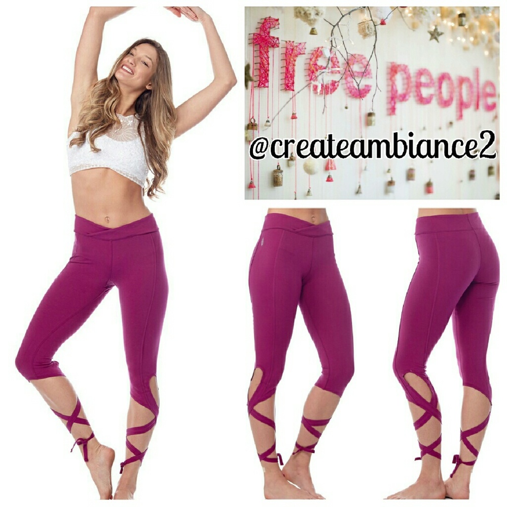 Free People Movement Capri Tie Leggings