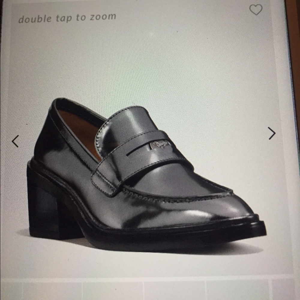 Men's Coach Patent Leather Loafers