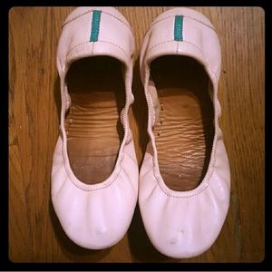Ballerina pink Tieks -- good condition