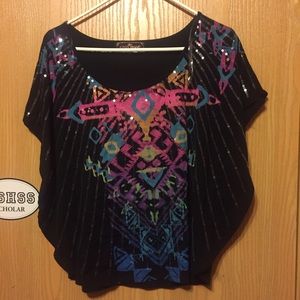 Aztec Pattern Color shirt