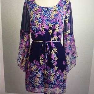 Floral Chiffon Dress