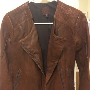 Gap leather jacket