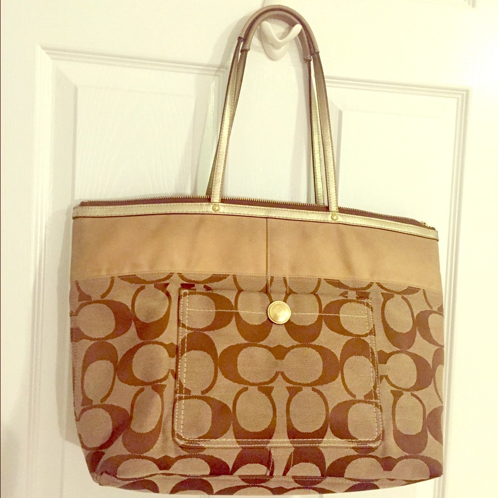 Authentic Coach Tote