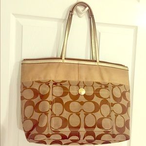 Authentic Coach Tote