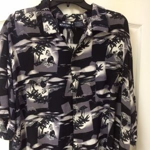 Men's short sleeve Hawaiian shirt