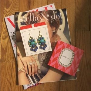 Stella&Dot Aviva Chandeliers ⭐️NEW IN BOX⭐️