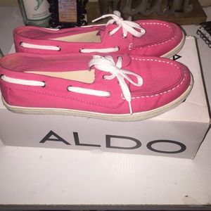 ALDO pink shoes