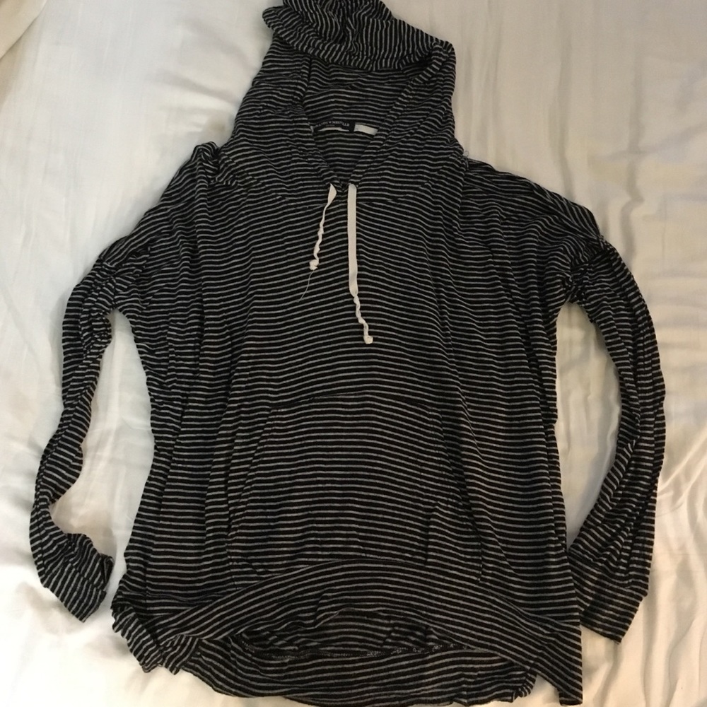 brandy melville striped sweatshirt