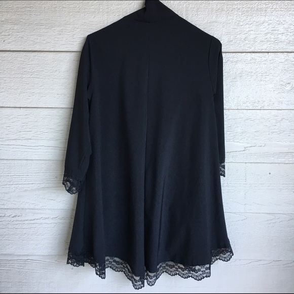 Black Lace Kimono - Picture 3 of 3