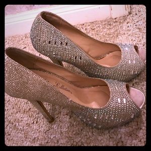 Bedazzled High heels