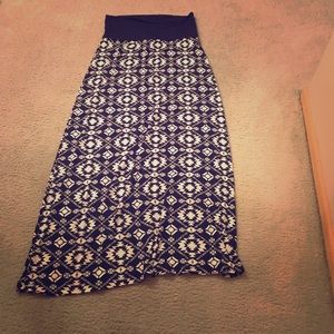 Aztec Maxi skirt