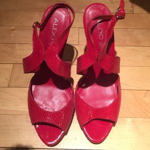 ❤️VALENTINE DAY SPECIAL: ALDO NWOT red heels