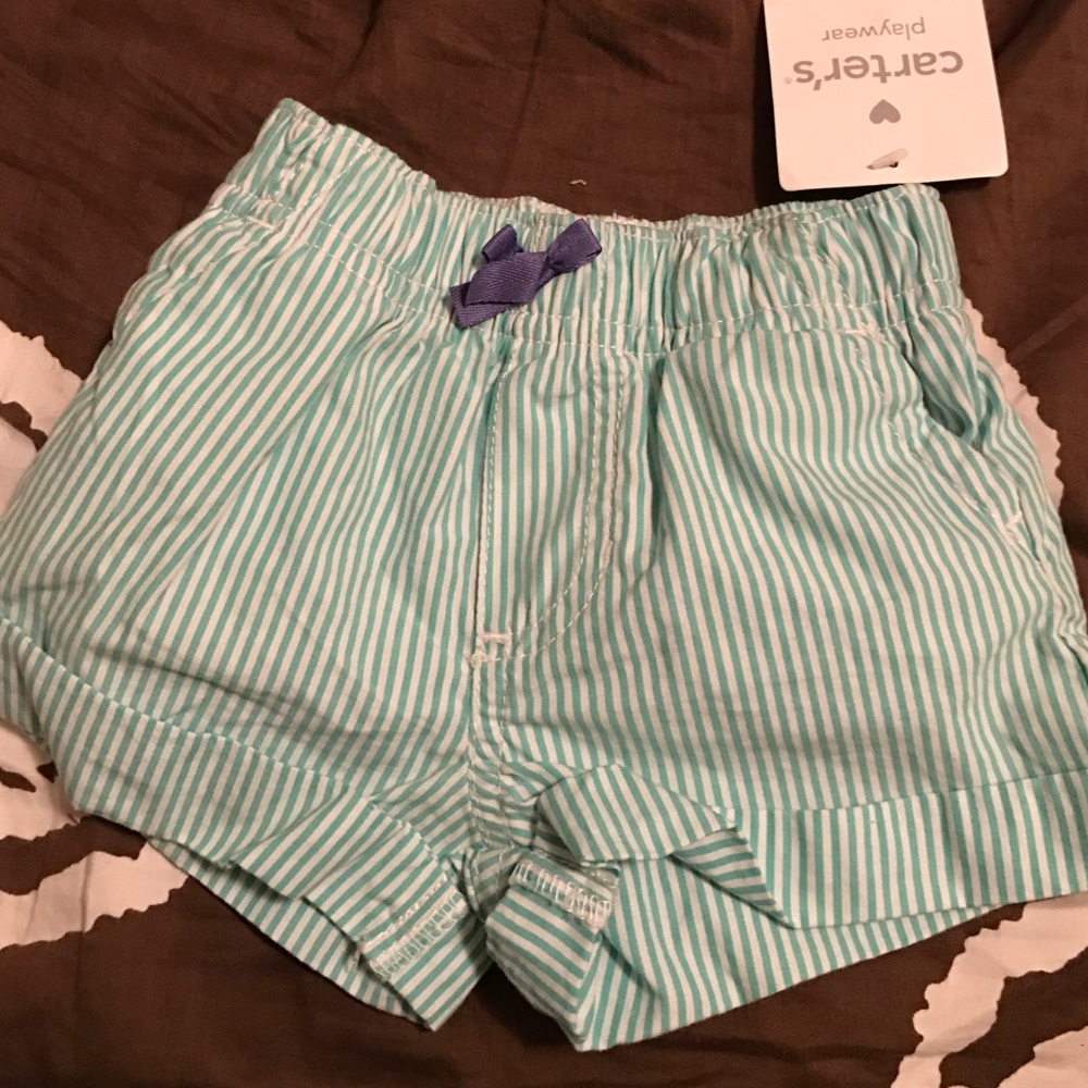 Craters green and white shorts