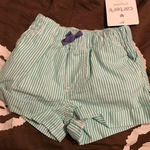 Craters green and white shorts