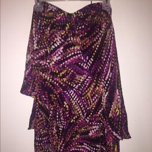 BCBG MazAzria silk dress size 0 new with tags