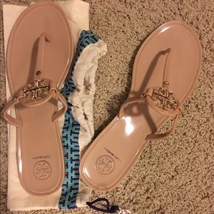 Tory Burch jelly sandals size 10
