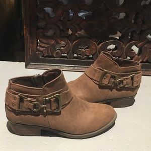 Carlos Booties. Brown Size 8.5