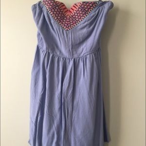 MUST GO! 🎉Adorable Strapless embroidered sundress