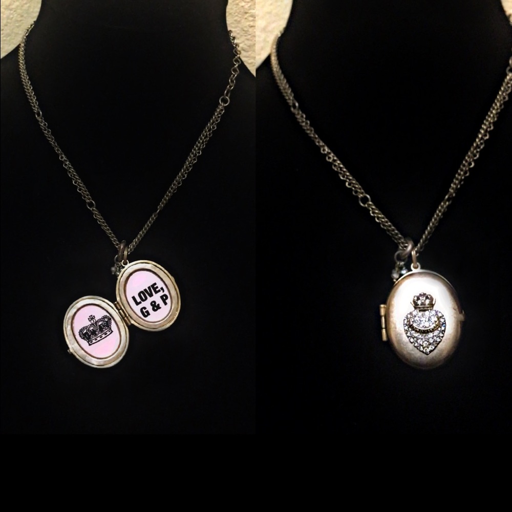 ✨Juicy couture✨ locket necklace 👑💖