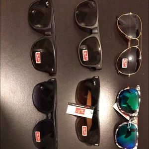 Assorted sunglasses