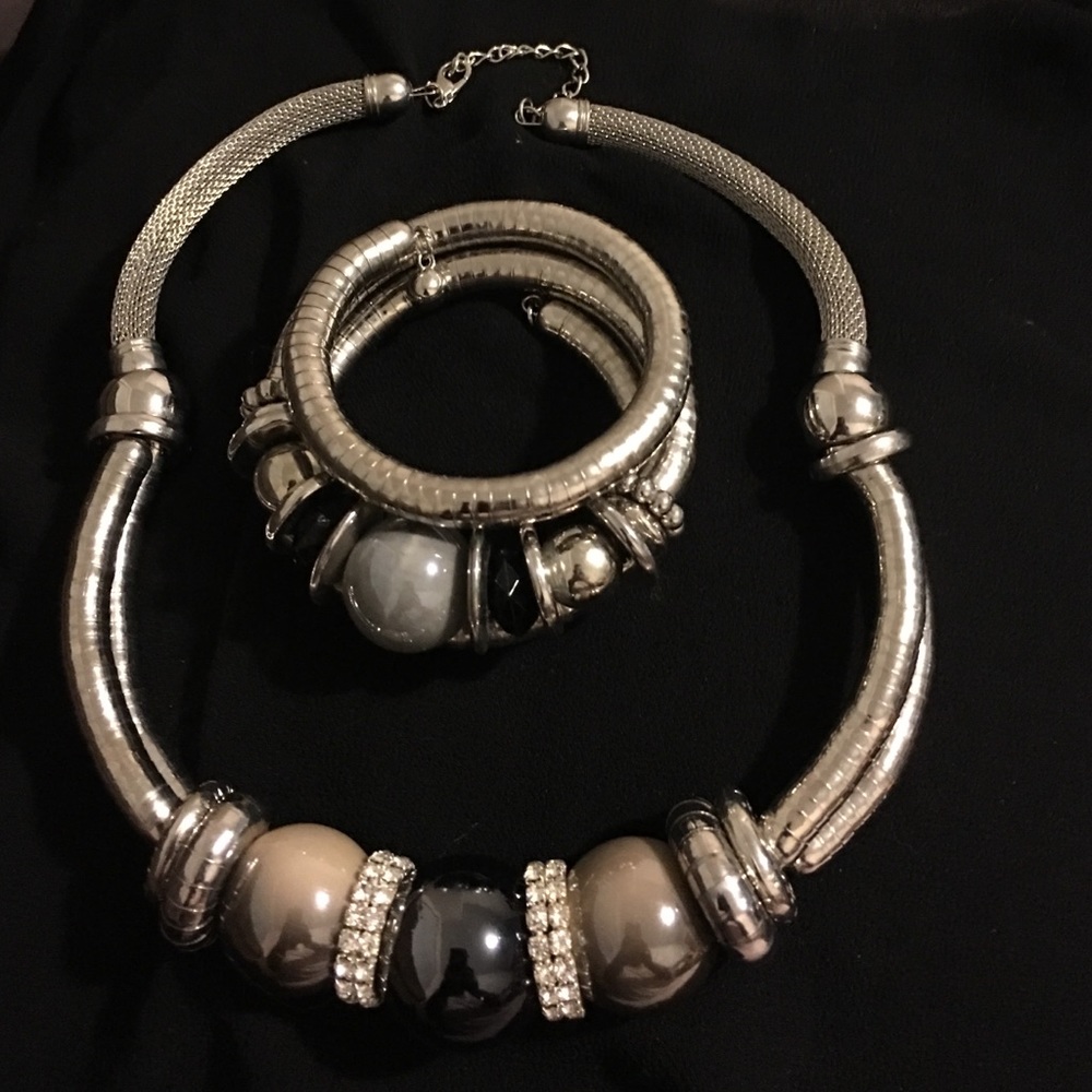 Necklace and bracelet