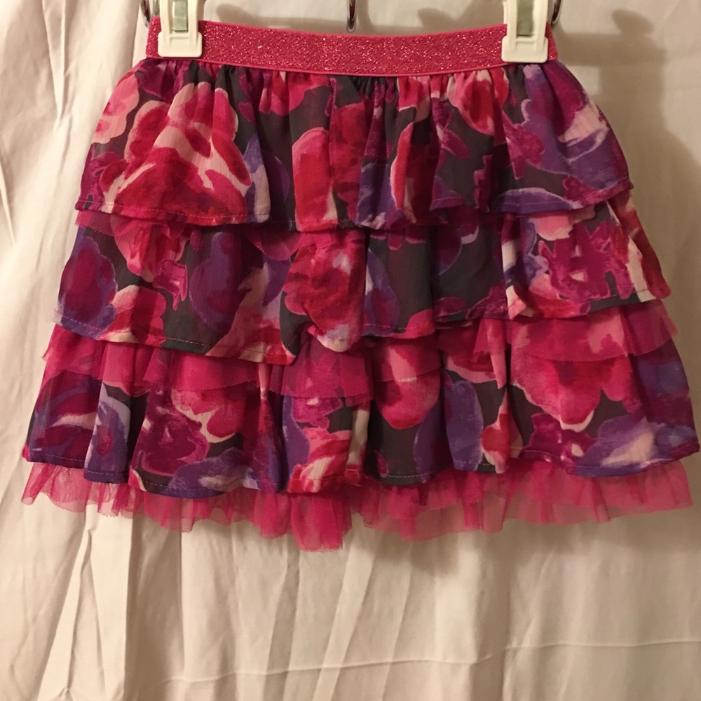 Skirt - purple & pink