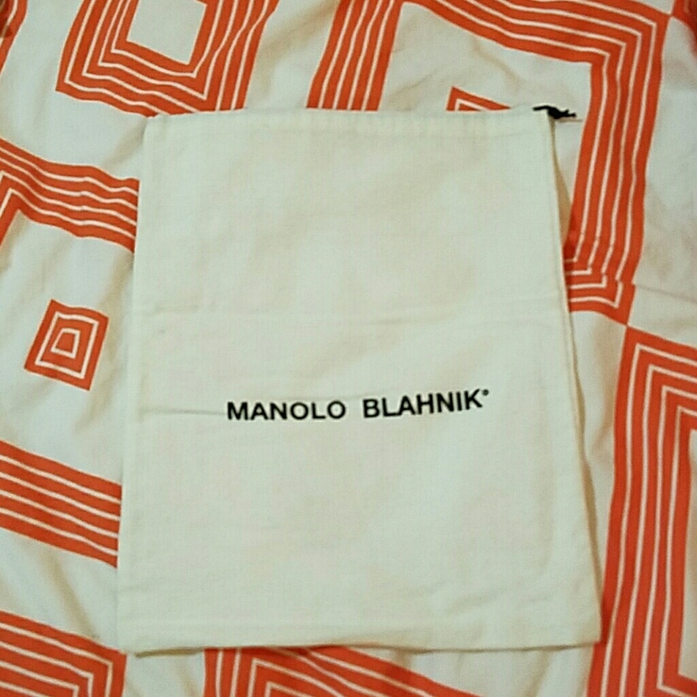 New unused Manolo Blahnik dustbag