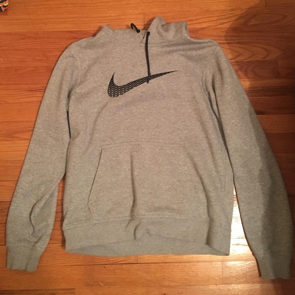 Men's (size m) gray nike hoodie