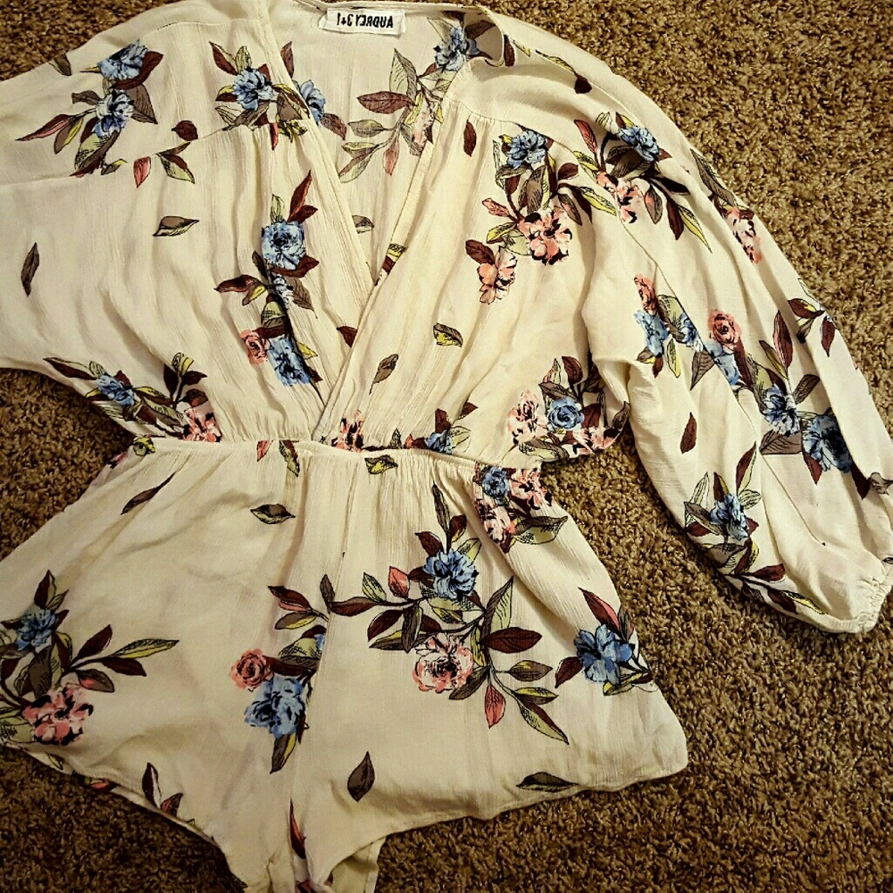 Floral romper