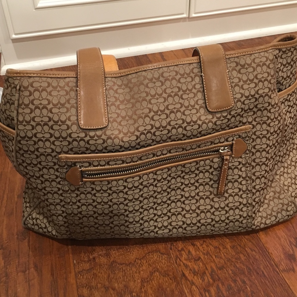 Coach diaper bag