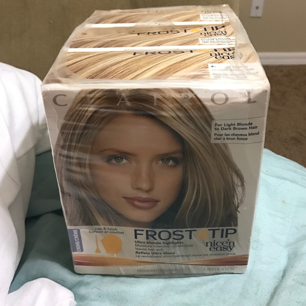 Hair color ultra blonde highlights