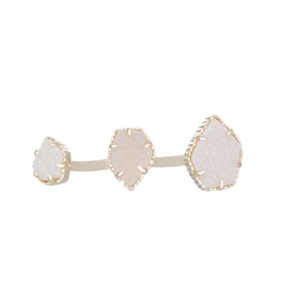 Kendra Scott Naomi Double Ring in Iridescent