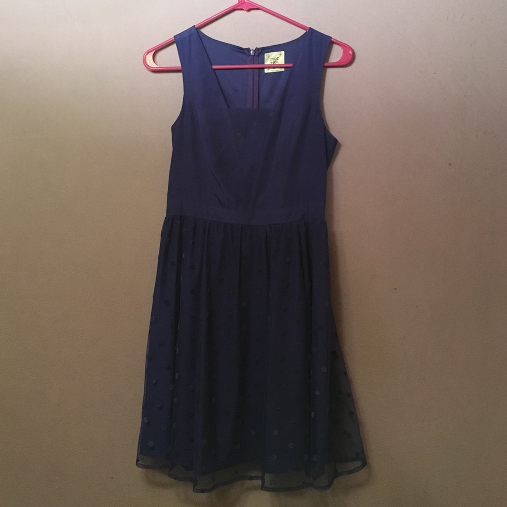 Deep blue/purple dress